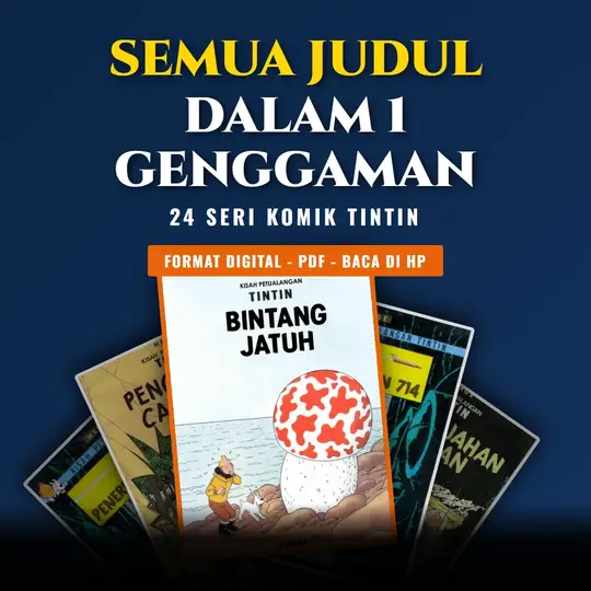 Koleksi Lengkap Petualangan Tintin - 24 Judul PDF