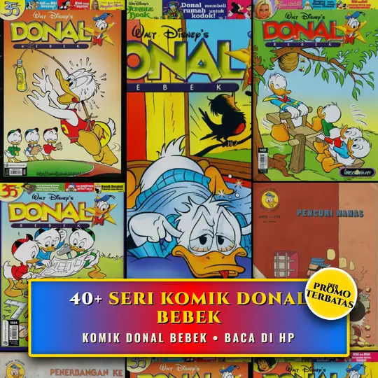 Kolase Cover Donal Bebek
