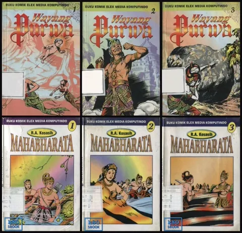 Koleksi Wayang Purwa dan Mahabharata