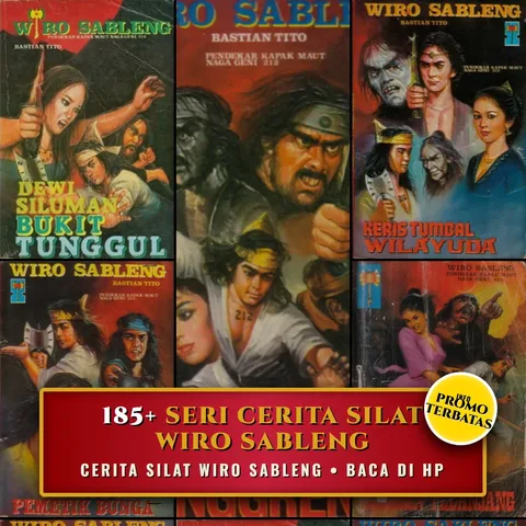 Kolase Cover Komik Wiro Sableng