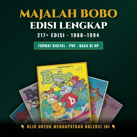 Mega Koleksi Majalah Bobo Klasik